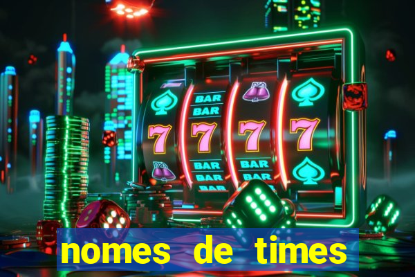 nomes de times criativos para o cartola